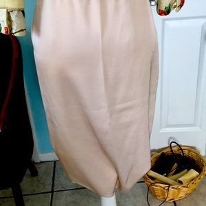 Light pink italiansilk bubble skirt